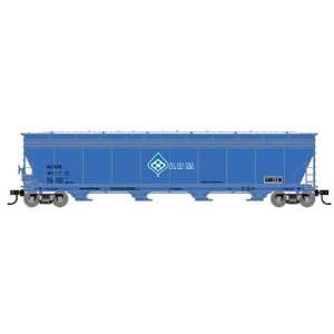   5701 Grain Hopper Car   ADM Transportation Blue #80165 Toys & Games
