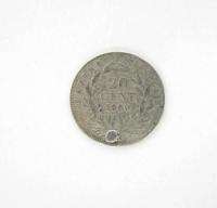 FRANCE 20 CENTIMES 1860 NAPOLEON III SILVER COIN *  