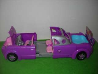 Polly Pocket Car Limo Sound Music Purple HTF  