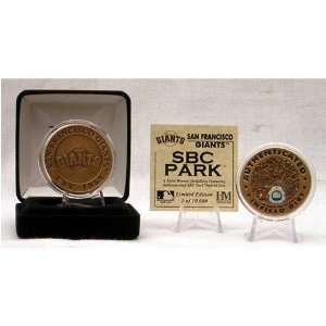  MLB Giants SBC Park Infield Dirt Coins