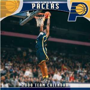    Indiana Pacers 12 x 12 2008 NBA Wall Calendar