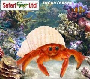 SAFARI LTD. Sea Life HERMIT CRAB 267529 BRAND NEW  