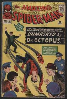 The Amazing SPIDER MAN #12, 1964, Marvel Comics  