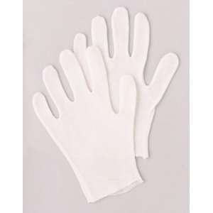  White Cotton Gloves, Good for Waiters, Sold by the Dozen 