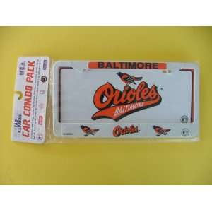 Baltimore Orioles License Plate Tag