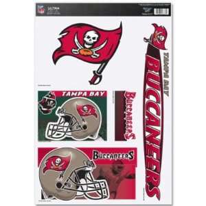 TAMPA BAY BUCCANEERS OFFICIAL LOGO 11X17 ULTRA DECAL 