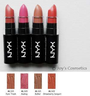 NYX Matte LipstickPick Your 6 Color*Joys cosmetics  