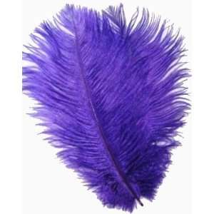 Purple Ostrich Feathers 29 32  SPADS Arts, Crafts 