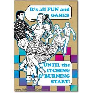  Funny Birthday Card Fun & Games Humor Greeting Ron Kanfi 