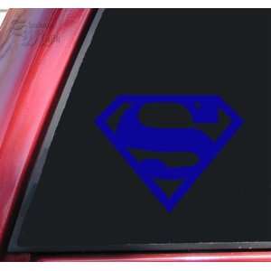  Superman Vinyl Decal Sticker   Blue: Automotive