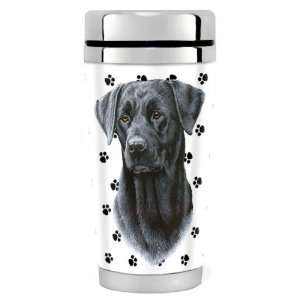 Black Lab Dog  16oz Travel Mug Stainless Steel from 