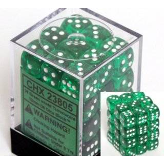  with Red 6 Sided 12mm Dice Block (36 Dice) by Chessex: Toys & Games