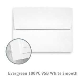  Evergreen 100PC 95B White envelope   250/Box Office 