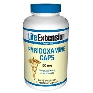  Life Extension Pyridoxamine Caps 50 Mg, Vegicaps, 60 Count 