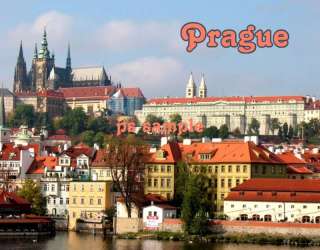 Czech Republic   PRAGUE   Travel Souvenir Fridge Magnet  