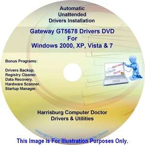   GT5678 Drivers Restore DVD Automatic Drivers Installation Disc  