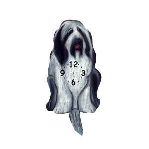  Dog Breed Pendulum Clock   Old English Sheepdog: Home 
