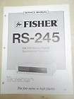 Fisher RS receiver  