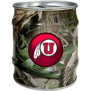  Utah Utes NCAA Realtree Tin Bank