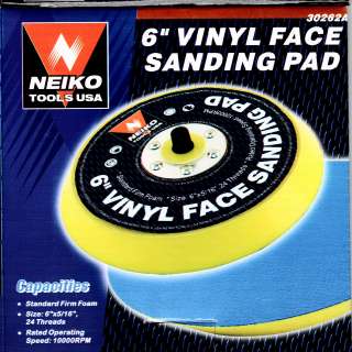 Vinyl Face Sanding Pads  