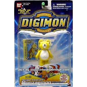  Digimon Action Feature Figure Monzaemon Toys & Games
