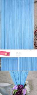 thread curtain/string curtain solid 8 colors 1 sheer panel 42x117 