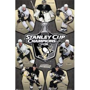  Pittsburgh Penguins 2008 Stanley Cup Champions Poster 