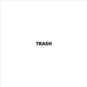 Trash Waste Decal Color White
