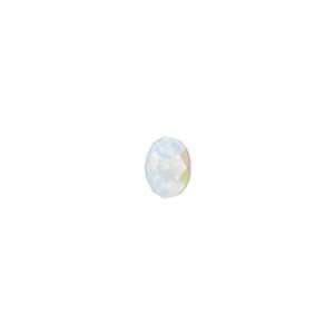    5040 6mm Briolette Bead White Opal AB Arts, Crafts & Sewing