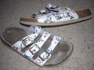 BETULA BIRKENSTOCK 3 Strap Slide Sandals Womens Sz 7  