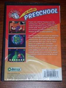 PC GAME 4 PRESCHOOL Age 2 + Games in English & Spanish 842718019468 