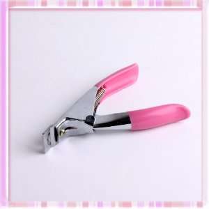  Nail Art Pink Plastic Handle Metal Polisher Beauty Tool 