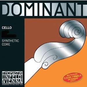 Thomastik Infeld Dominant Cello String Set   4/4 Size   Medium Gauge