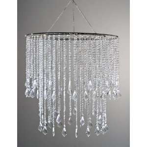 Aires Faux Crystal Chandelier 