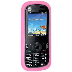 New High Quality Amzer Silicone Skin Jelly Case Baby Pink For Motorola 