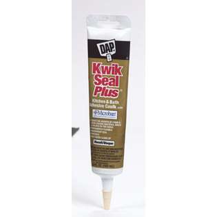 Dap Kwik Seal Plus Premium Kitchen & Bath Adhesive Caulk W/Microban 