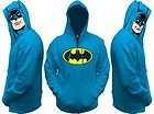 DC COMICS Batman Dark Knight S M L XL XXL Zipup Hoodie Sweatshirt NEW