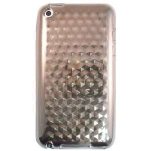  Grey Hexagon Pattern Gel Case for Apple iPod Touch 4th Gen 