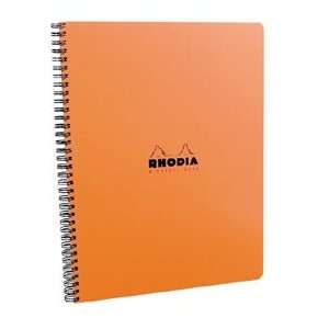  Rhodia Wirebound Four Color Book Lined with Margin. Orange 