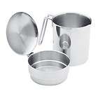 Norpro Stainless Steel 2 Pc Deluxe Oil Strainer/Greas​e Catcher NEW