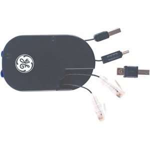   in 1 Retractable Cable Kit for Network/Modem, 4 ft: Electronics