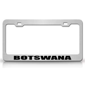  BOTSWANA Country Steel Auto License Plate Frame Tag Holder 
