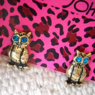 WHOLESALE 4 PAIRS NWT BETSEY JOHNSON EARRINGS LOTS FS A  