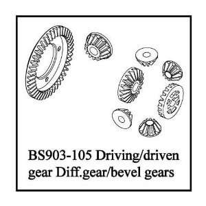    Driving/driven Gear, Diff.gear/bevel Gears: Sports & Outdoors