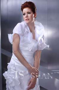 White Lace Shrug Wedding Bridal Shawl Wrap Scarf,PJ07  