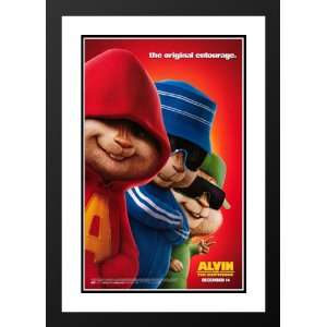  Alvin and the Chipmunks 32x45 Framed and Double Matted 