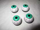 valve caps green eye balls fits all car truck and