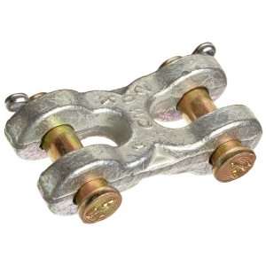   Carbon Steel Zinc Plated Double Clevis Mid Link for 1/4   5/16 Chain