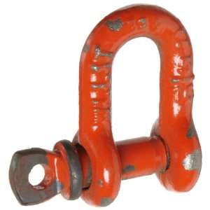 CM M747P Screw Pin Midland Super Strong Chain Shackle, Carbon Steel, 5 