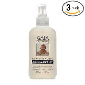  Gaia Natural Baby Conditioning Detangler   8.4 Oz, Pack of 
